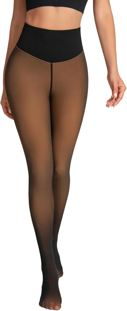 CurveLux Fleece Lined Tights