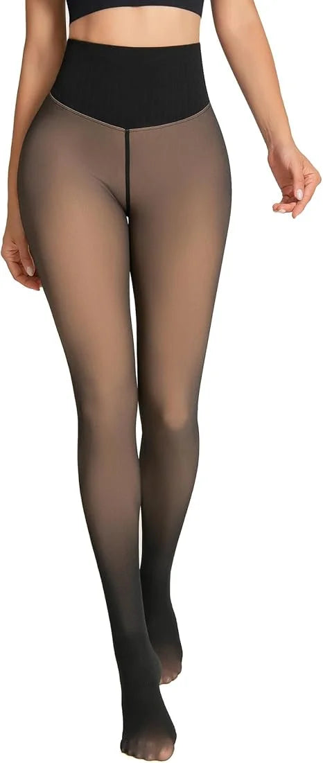 CurveLux Fleece Lined Tights
