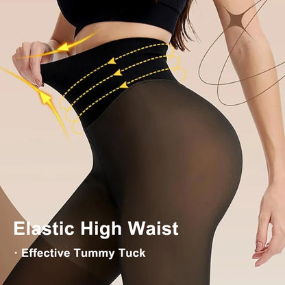 CurveLux Fleece Lined Tights